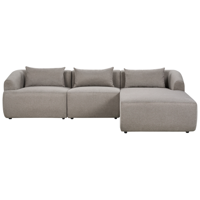 3-seater corner sofa SVANSELE Taupe Left [2]