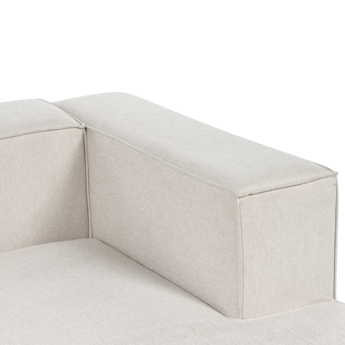 3-seater corner sofa VERNON Light Beige Left [7]