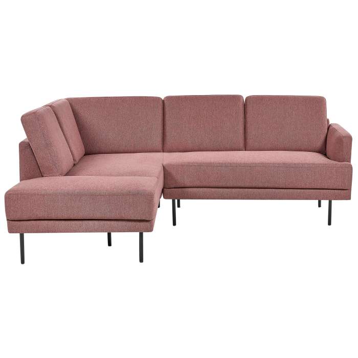 4-seater corner sofa BREDA Pink Right [2]