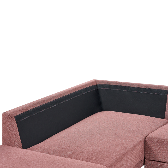 4-seater corner sofa BREDA Pink Right [9]