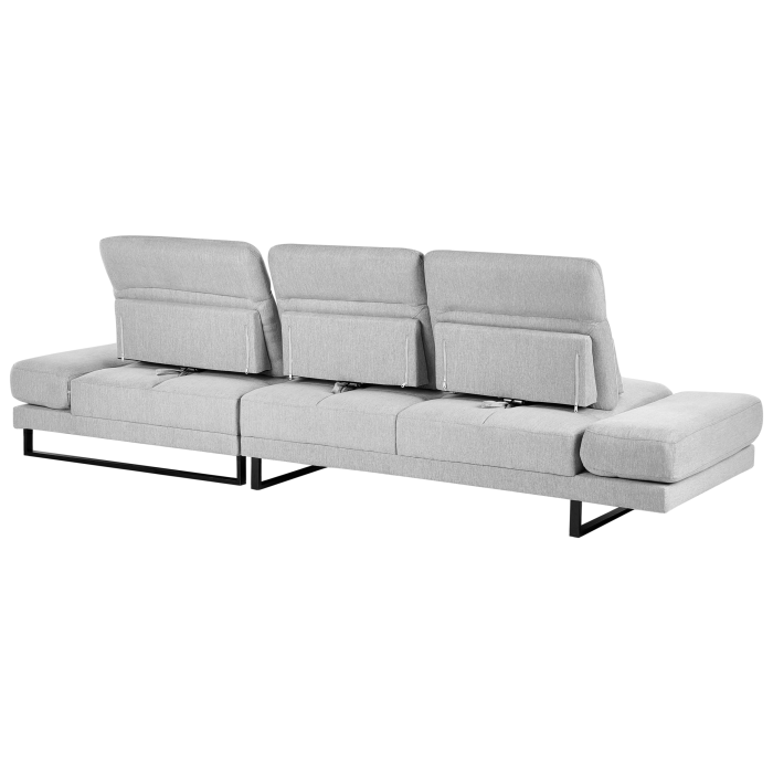 IKAST 4-seater corner sofa Light grey Right [5]