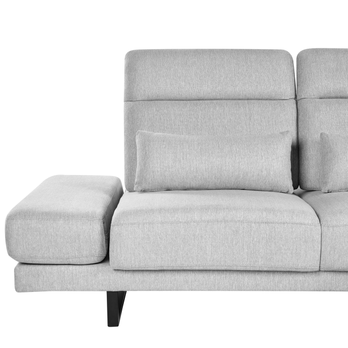 IKAST 4-seater corner sofa Light grey Right [8]