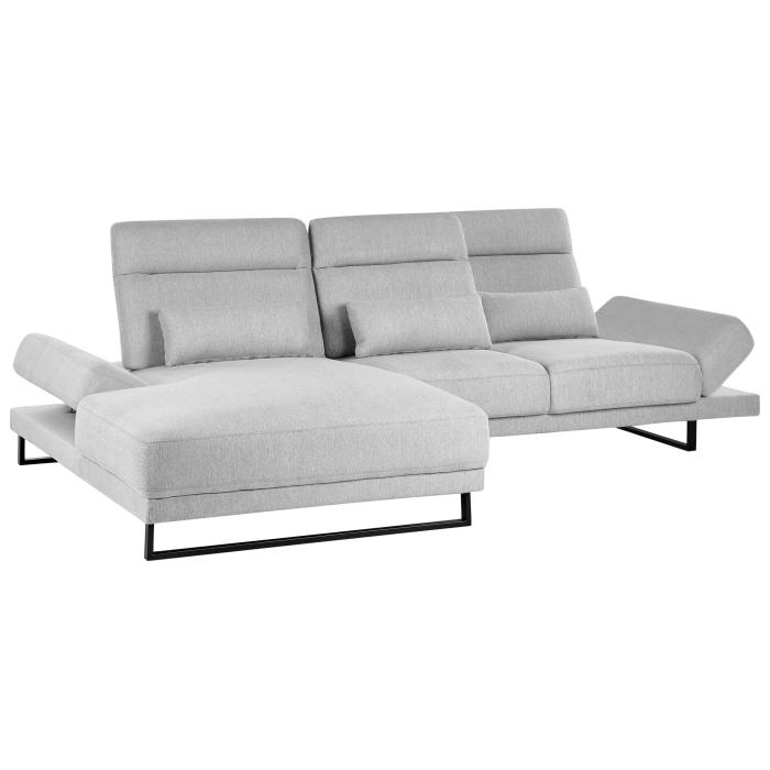 IKAST 4-seater corner sofa Light grey Right [6]