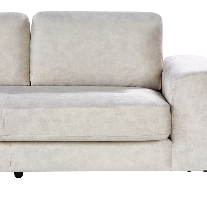 4-seater corner sofa KIRUNA Velvet Light beige Right [9]