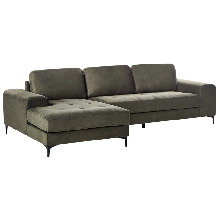 Colțar cu 4 locuri KIRUNA  Verde închis Dreapta [4]