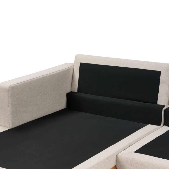 4-seater corner sofa SIGGARD Beige Right [10]