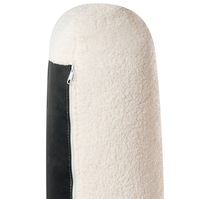 4-seater corner sofa SIGGARD Boucle White Left [10]