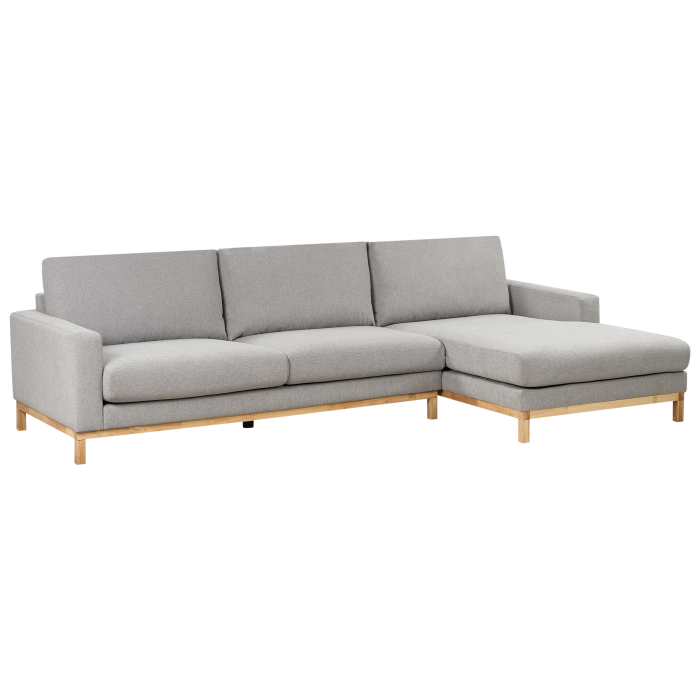 Colțar cu 4 locuri SIGGARD  Gri Stânga [4]