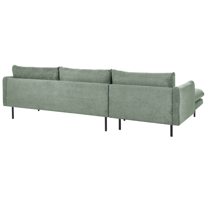 VINTERBRO 4-seater corner sofa Light green Right [5]