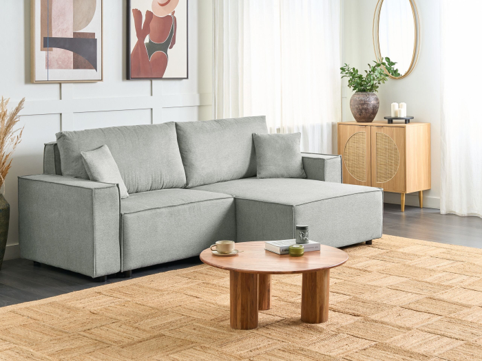 3-seater corner sofa KARILA Gray with storage Left [1]