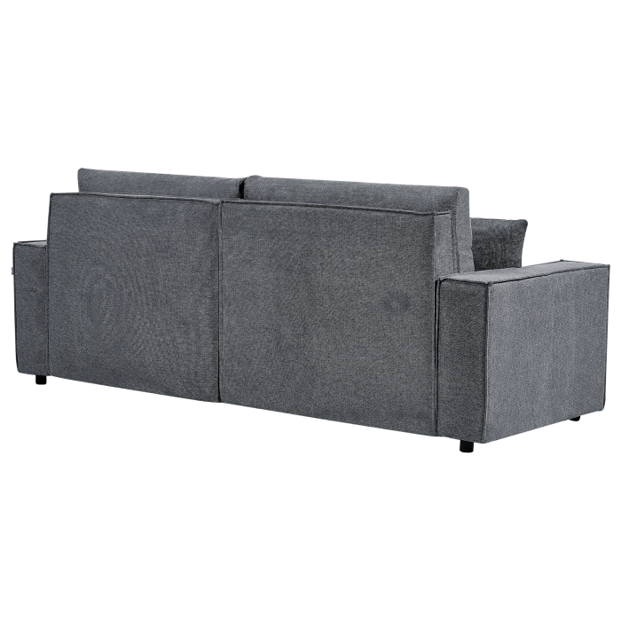 3-seater corner sofa KARILA Dark grey with storage Left [5]