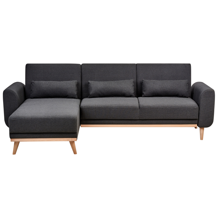 3-Seater Corner Sofa OLLSTA Black Right [2]