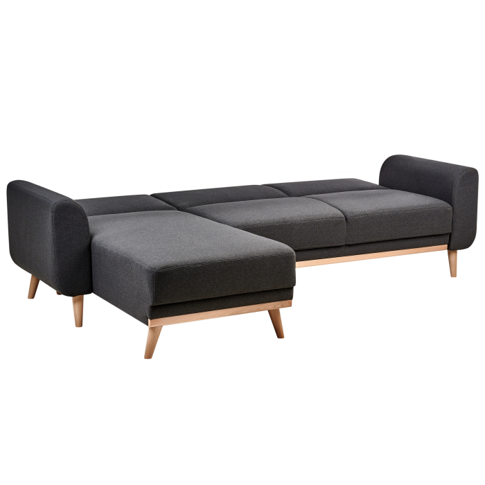 3-Seater Corner Sofa OLLSTA Black Right [5]