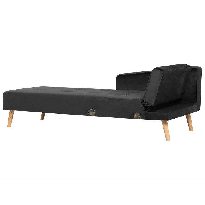 4-seater corner sofa VADSO Velvet Black Right [10]
