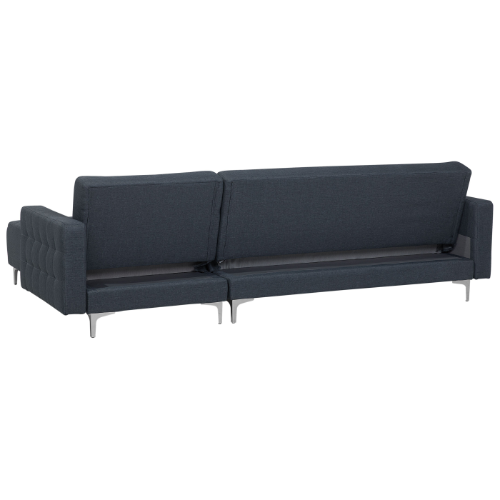 4-seater modular corner sofa ABERDEEN Dark grey with ottoman Left [5]