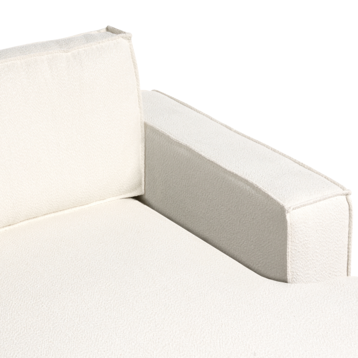 Corner sofa KOLDING Boucle Light Beige Left [8]