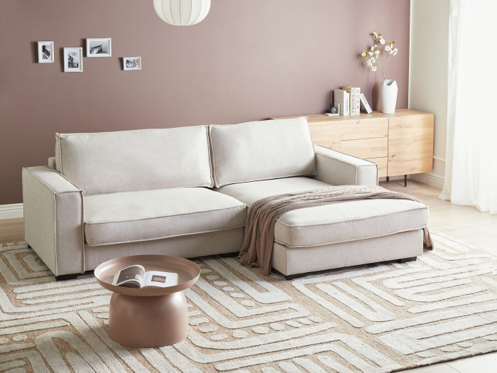 RENDERS 4-seater corner sofa Light beige Left [1]