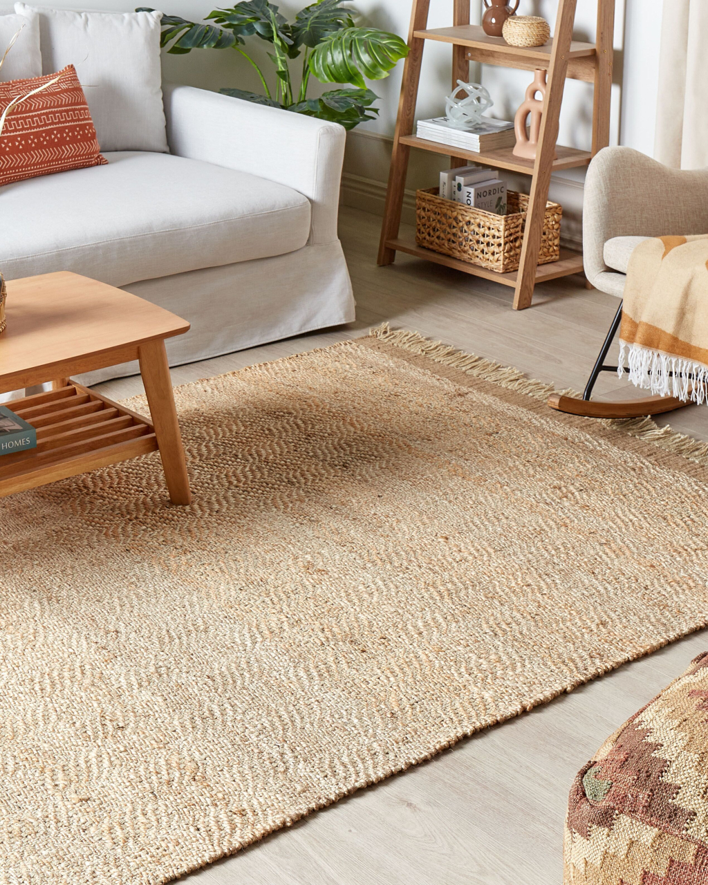 ABANA Rug Beige 160 x 230 cm Jute [1]