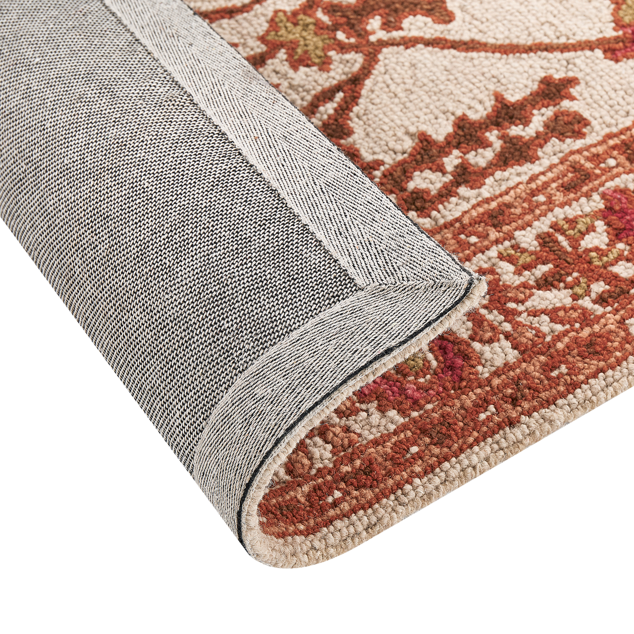 Covor ADILCEVAZ Roșu 80 x 150 cm Lână [5]