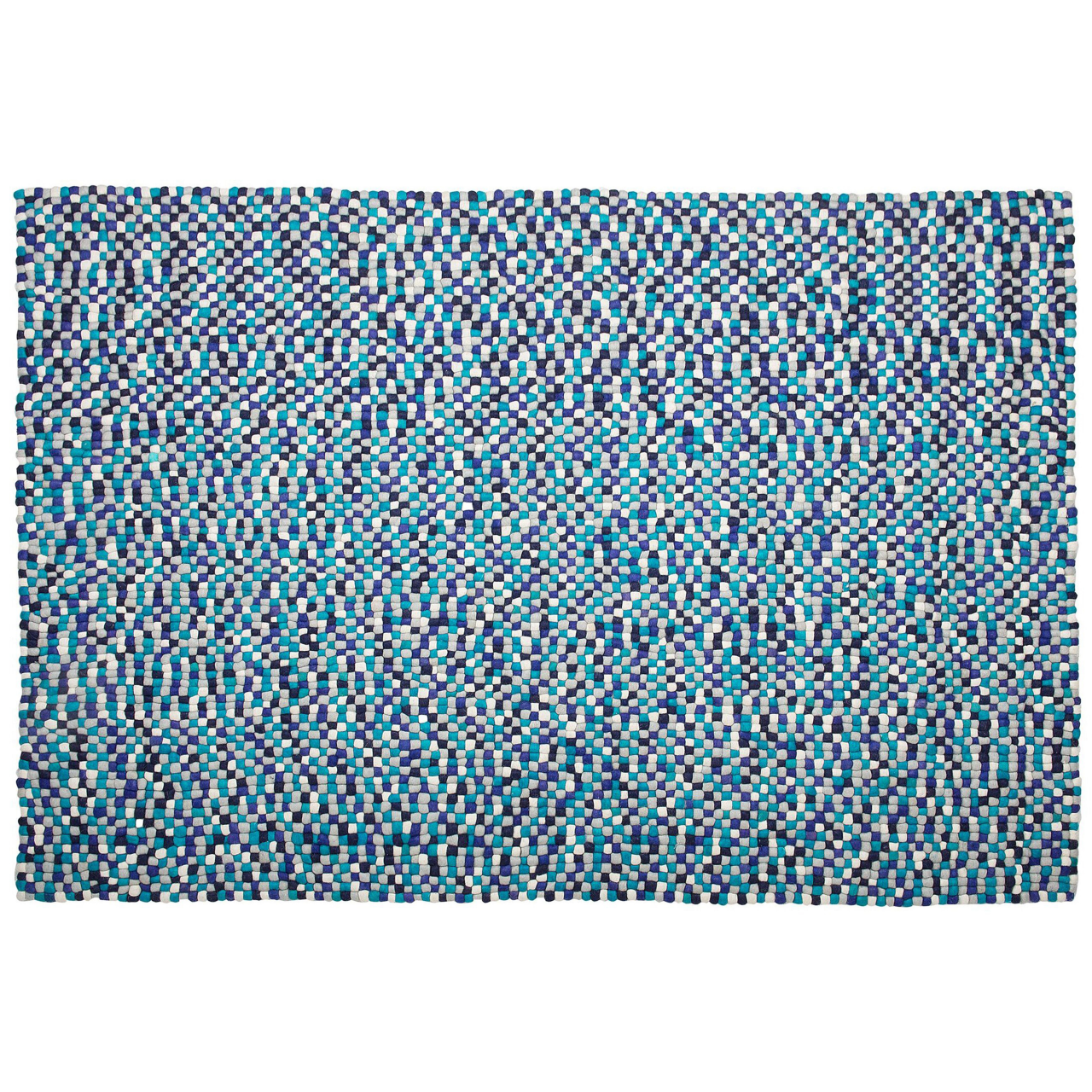 AMDO Rug Navy Blue 160 x 230 cm Wool [4]