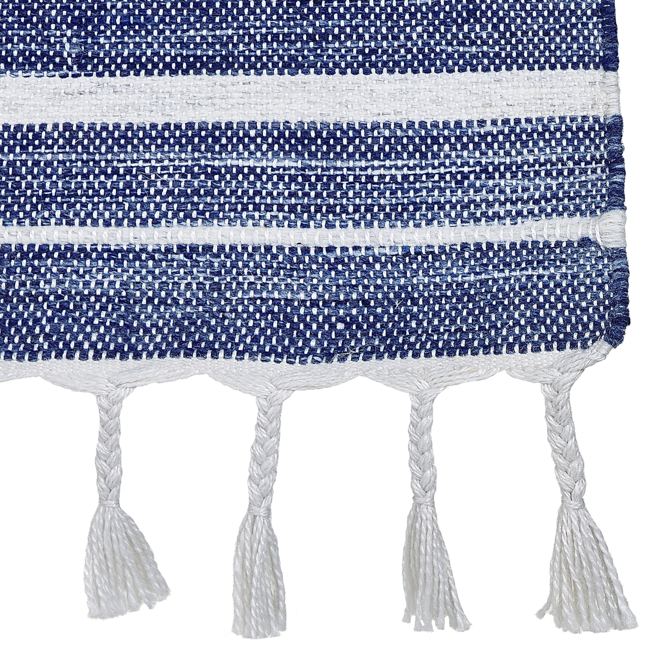 BADEMLI Rug Dark Blue 140 x 200 cm [4]