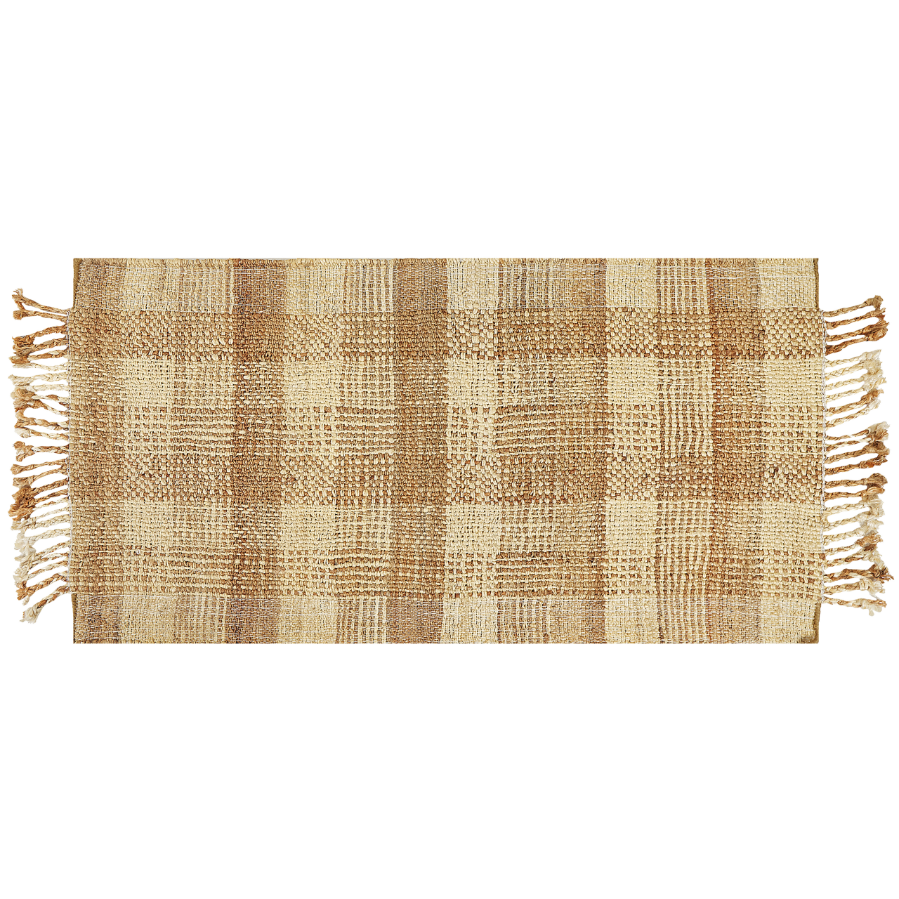 Carpet BERISSA Beige 80 x 150 cm Jute [4]