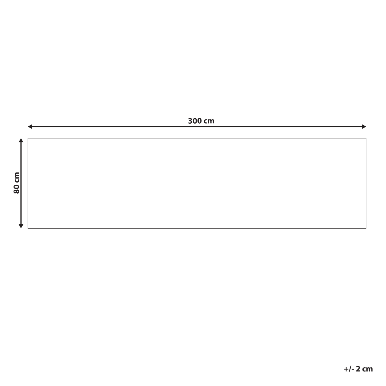 Covor BESLER Multicolor 80 x 300 cm Bumbac [3]