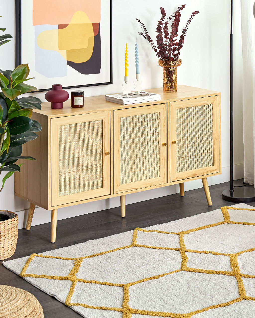 BEYLER White 160 x 230 cm Cotton [1]