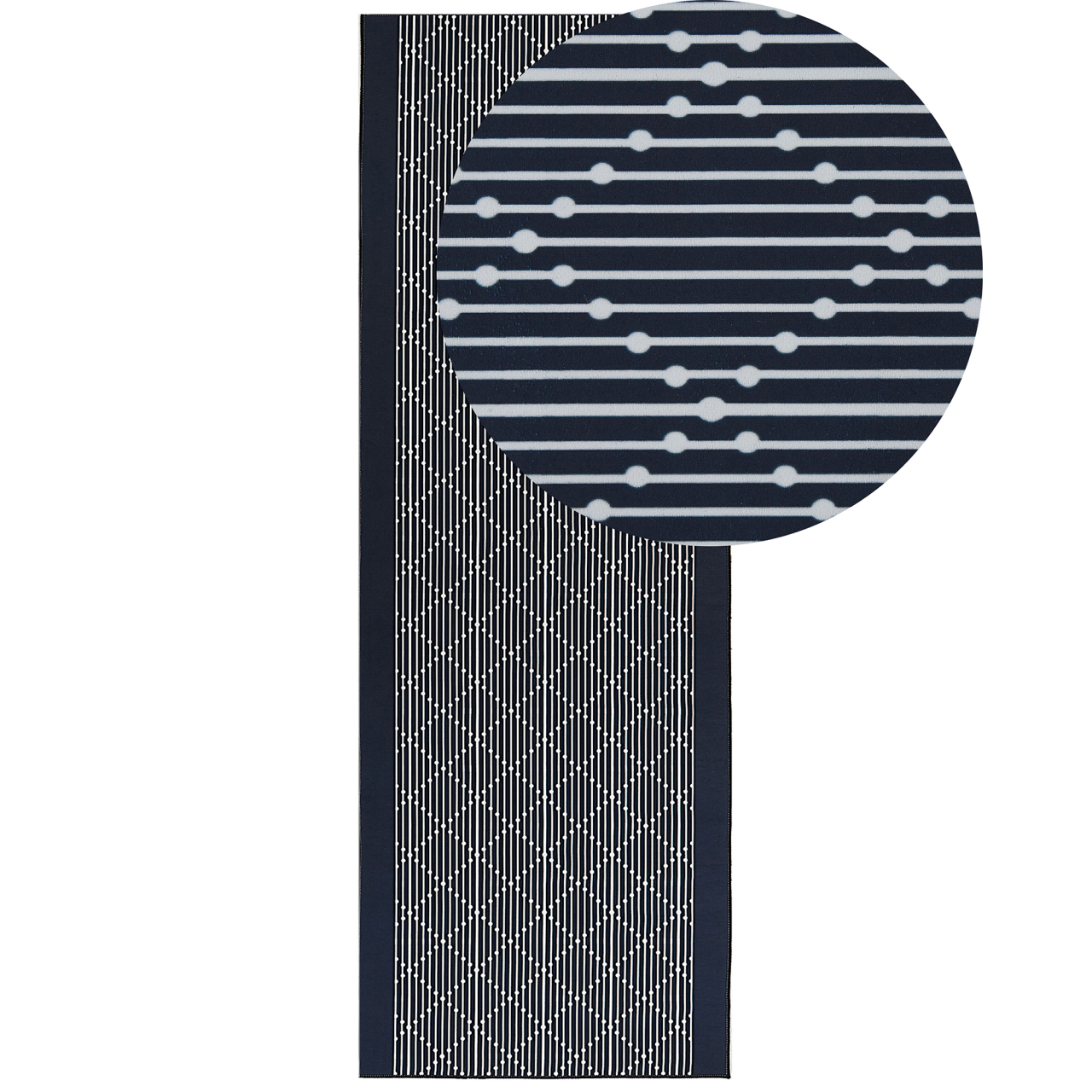 CARP CHARVAD Navy Blue 70 x 200 cm [2]