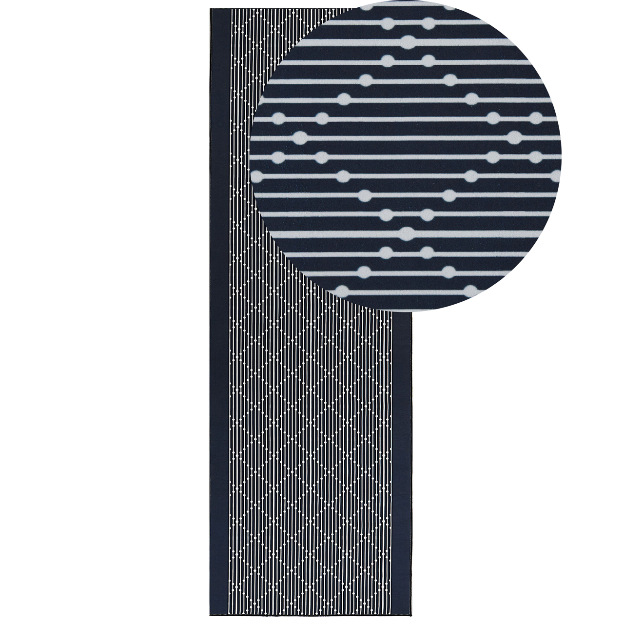 CARP CHARVAD Navy Blue 80 x 240 cm [2]