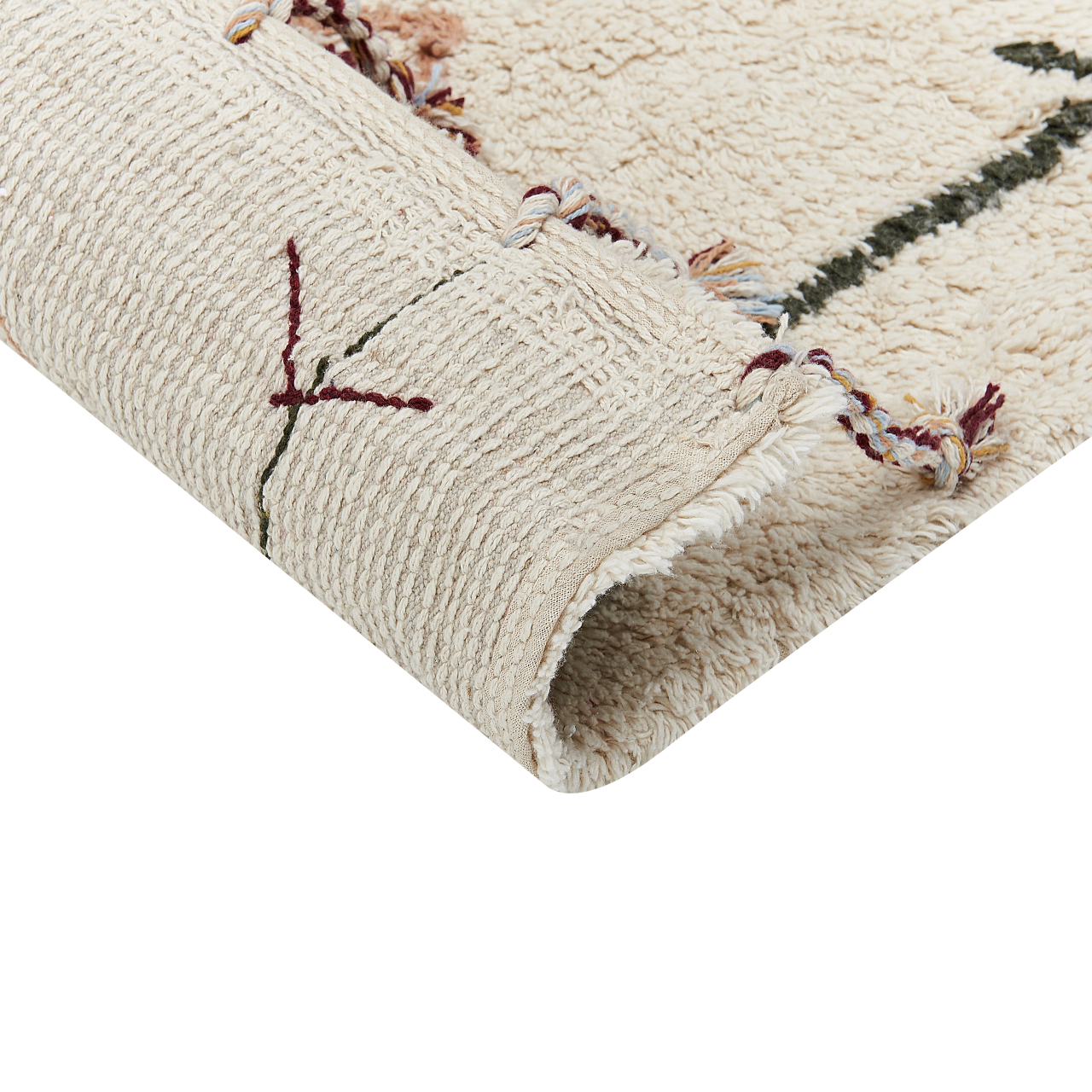 CORUM Rug Beige 160 x 230 cm Cotton [5]