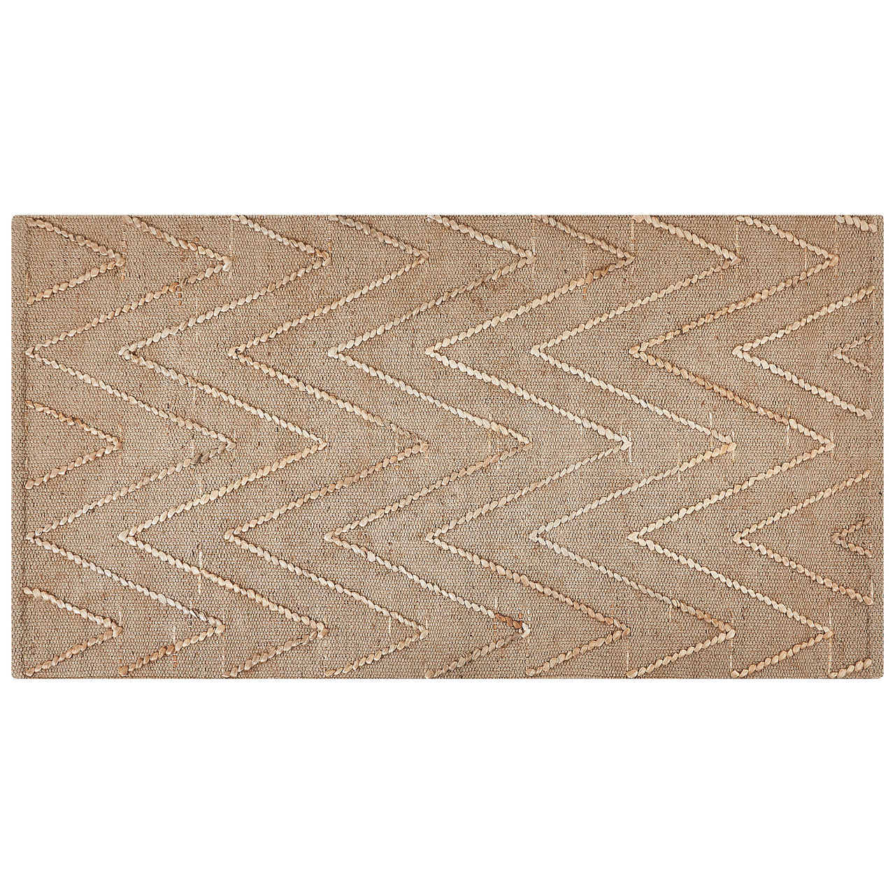 DADAY Rug Beige 80 x 150 cm Jute [4]