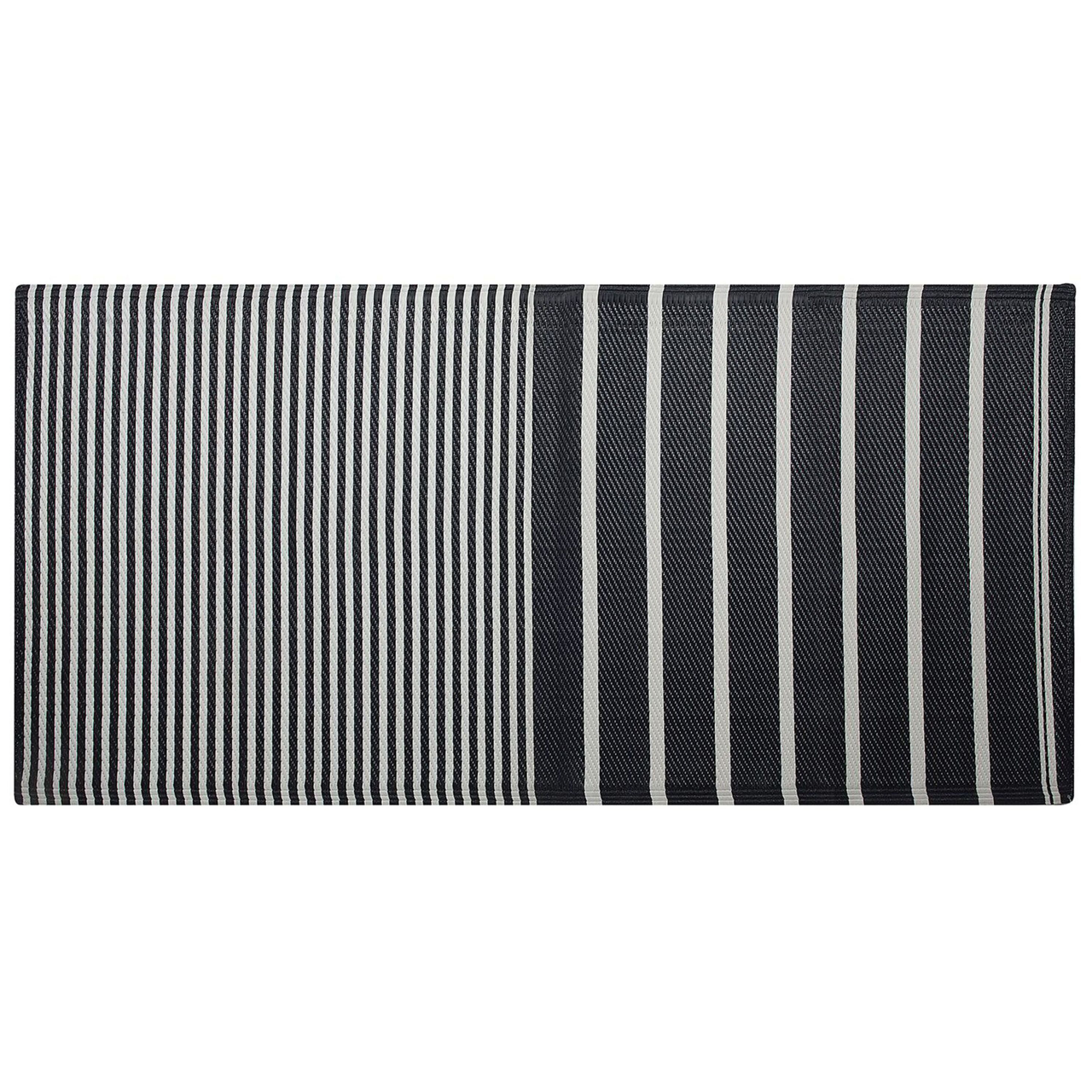 Outdoor rug HALDIA Black 90 x 180 cm [2]