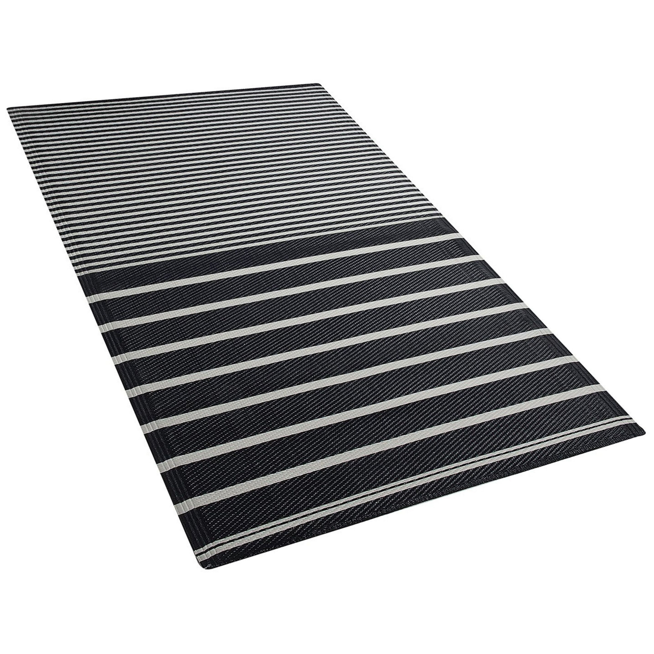 Outdoor rug HALDIA Black 90 x 180 cm [4]