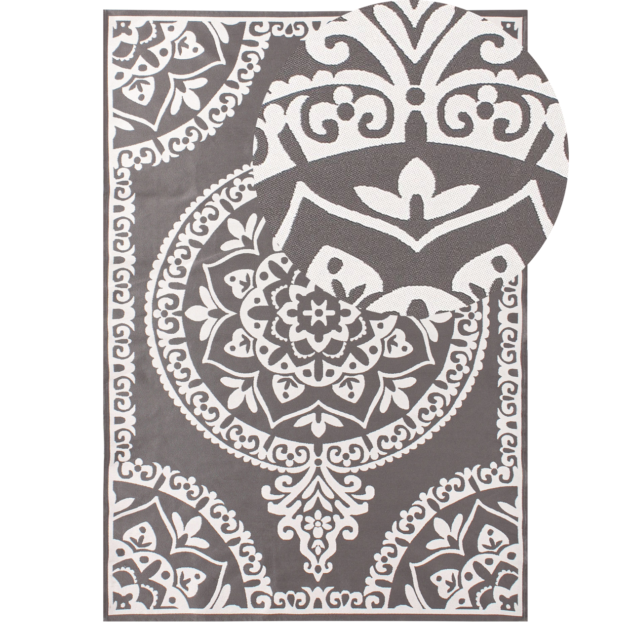 Covor de exterior KOHIMA Gri 160 x 230 cm [2]