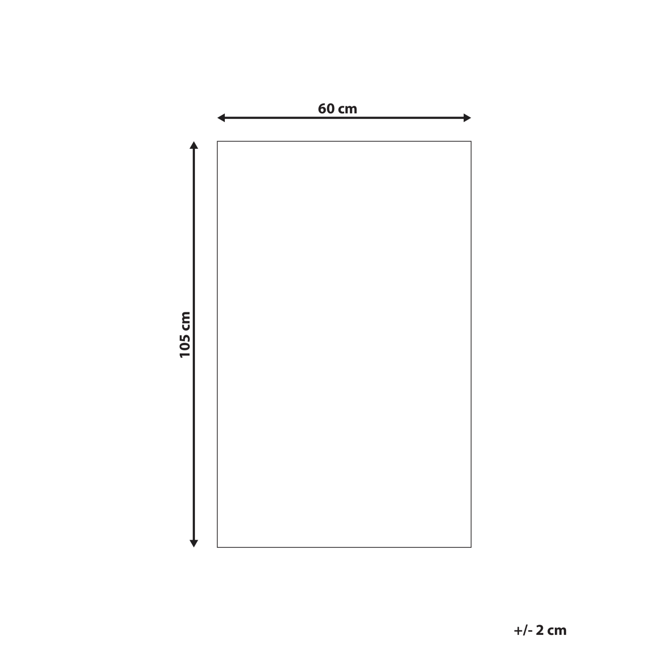 Outdoor rug KOTA Green 60 x 105 cm Reversible [3]