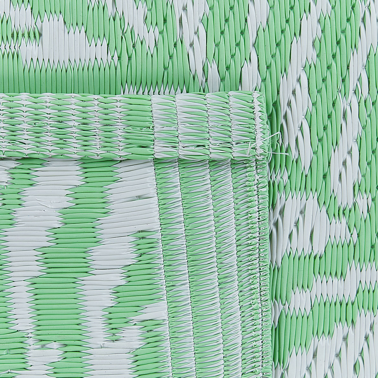 Covor de exterior KOTA Verde deschis 120 x 180 cm Reversibil [4]