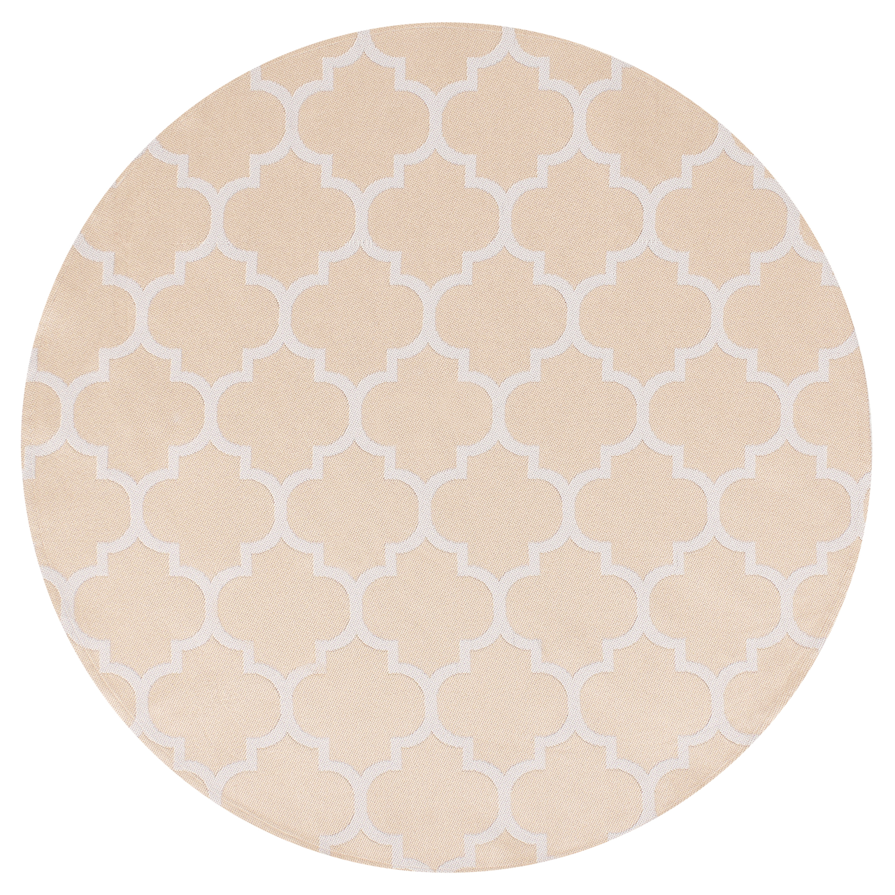 Covor de exterior MOSORE Bej ø 120 cm [4]