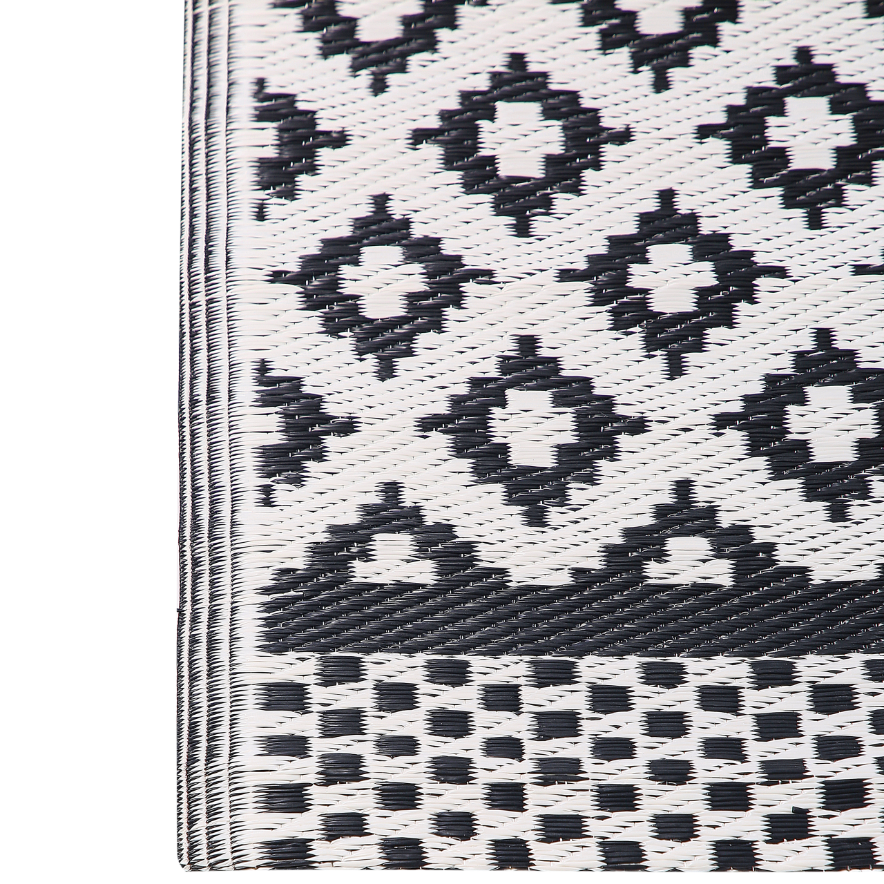 THANE Outdoor Rug Black 120 x 180 cm [6]