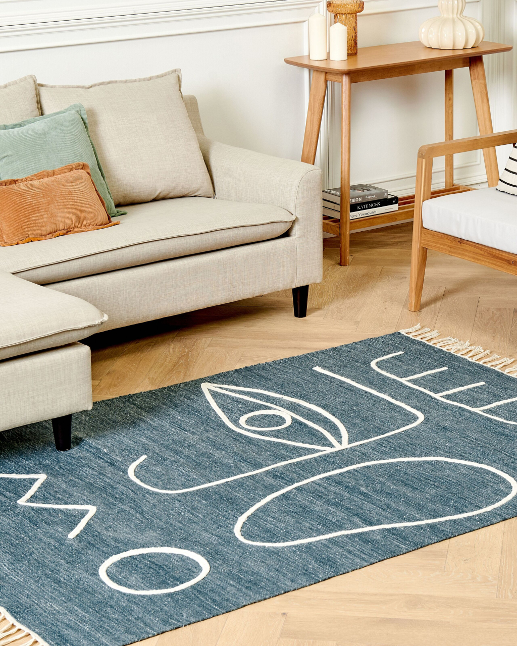 Covor de exterior YAVU Albastru 140 x 200 cm [1]