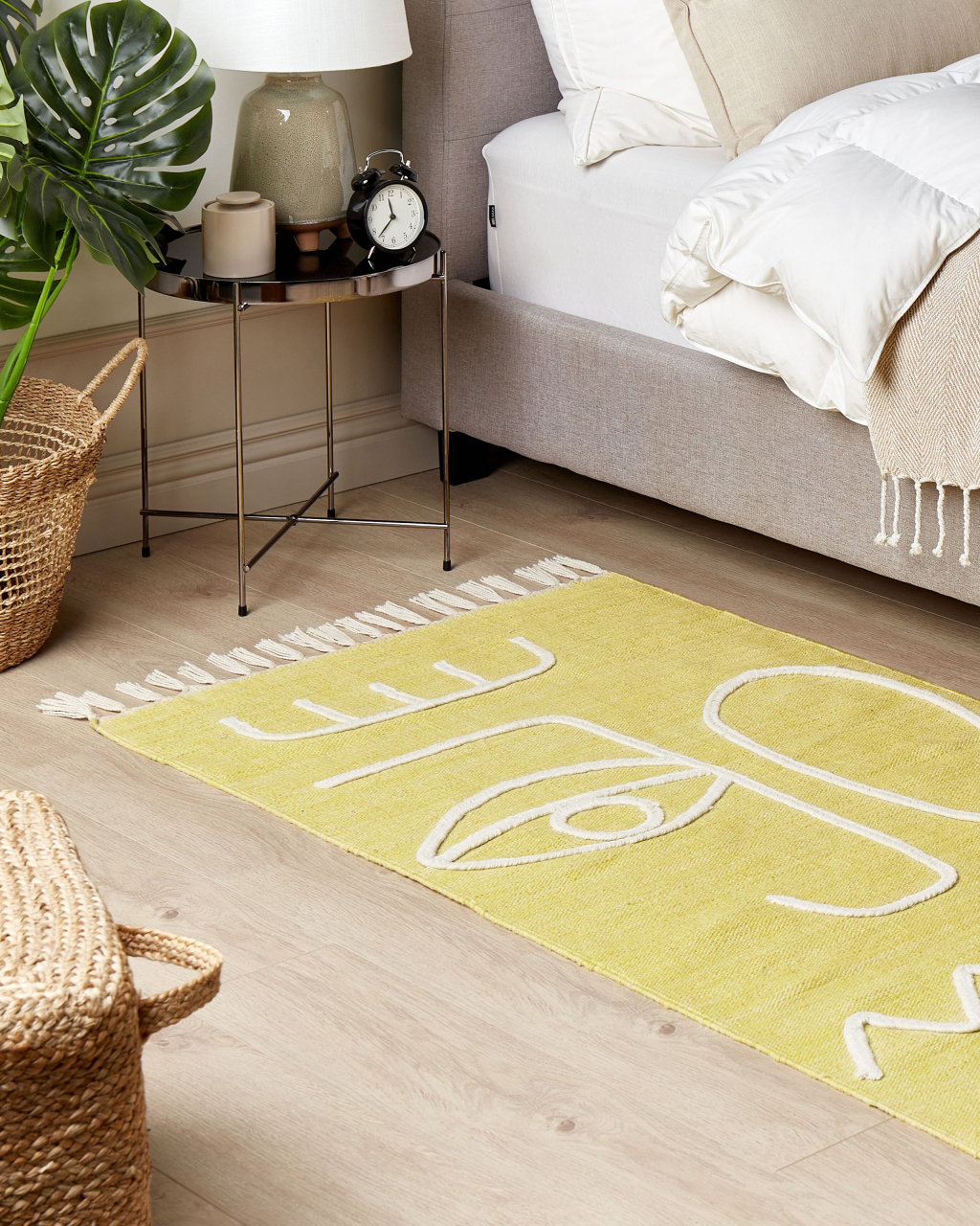 YAVU Outdoor Rug Yellow 80 x 150 cm [1]
