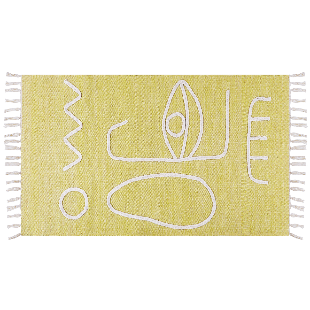 YAVU Outdoor Rug Yellow 80 x 150 cm [2]