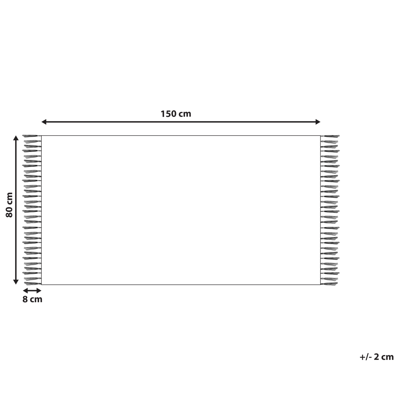 Covor de exterior YAVU Gri 80 x 150 cm [3]