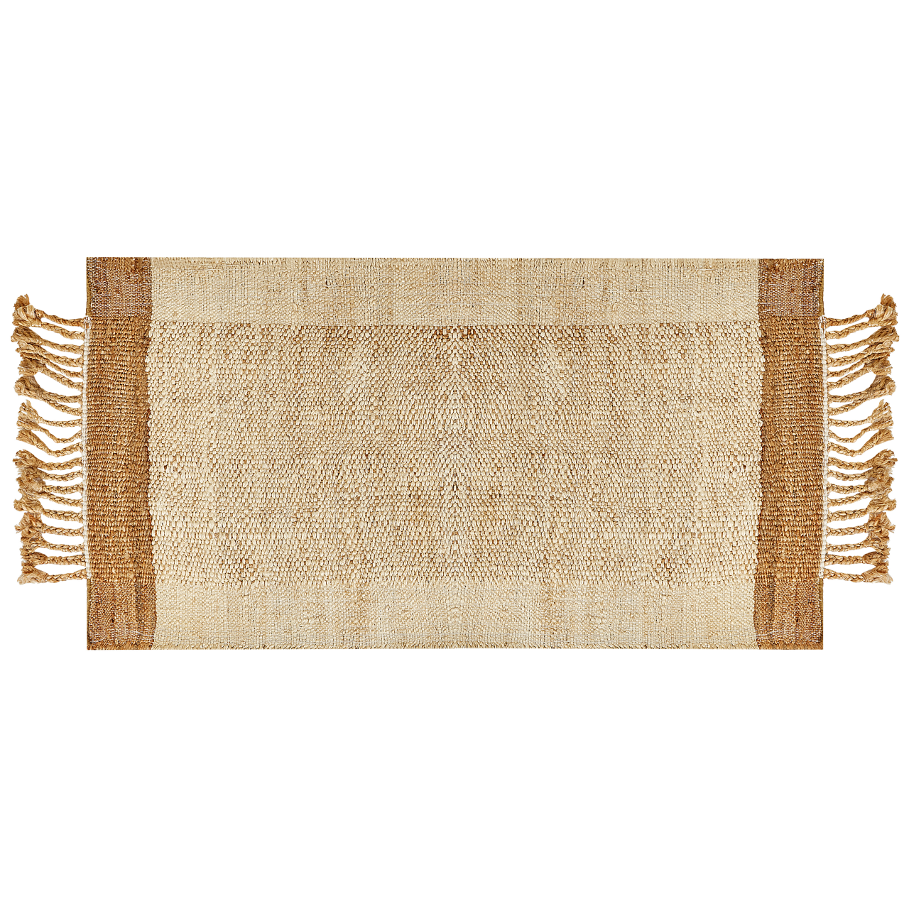 Rug DEDEMLI Beige 80 x 150 cm Jute [4]