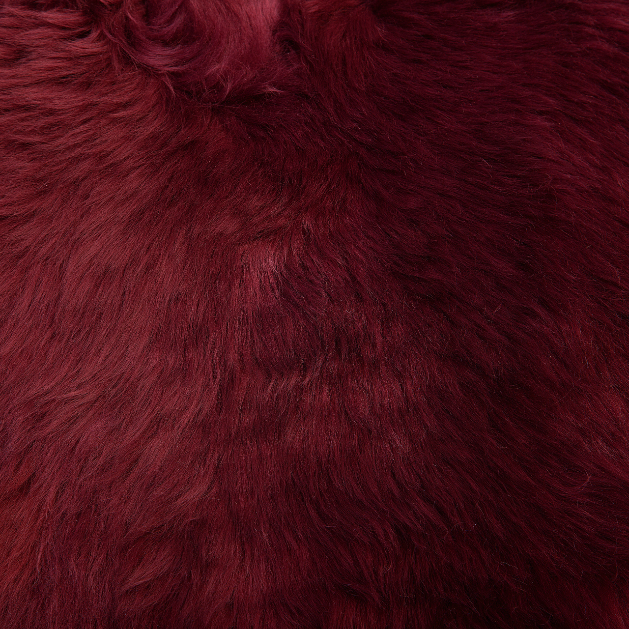 Covor din blană de oaie ULURU Bordo 65 x 110 cm [4]