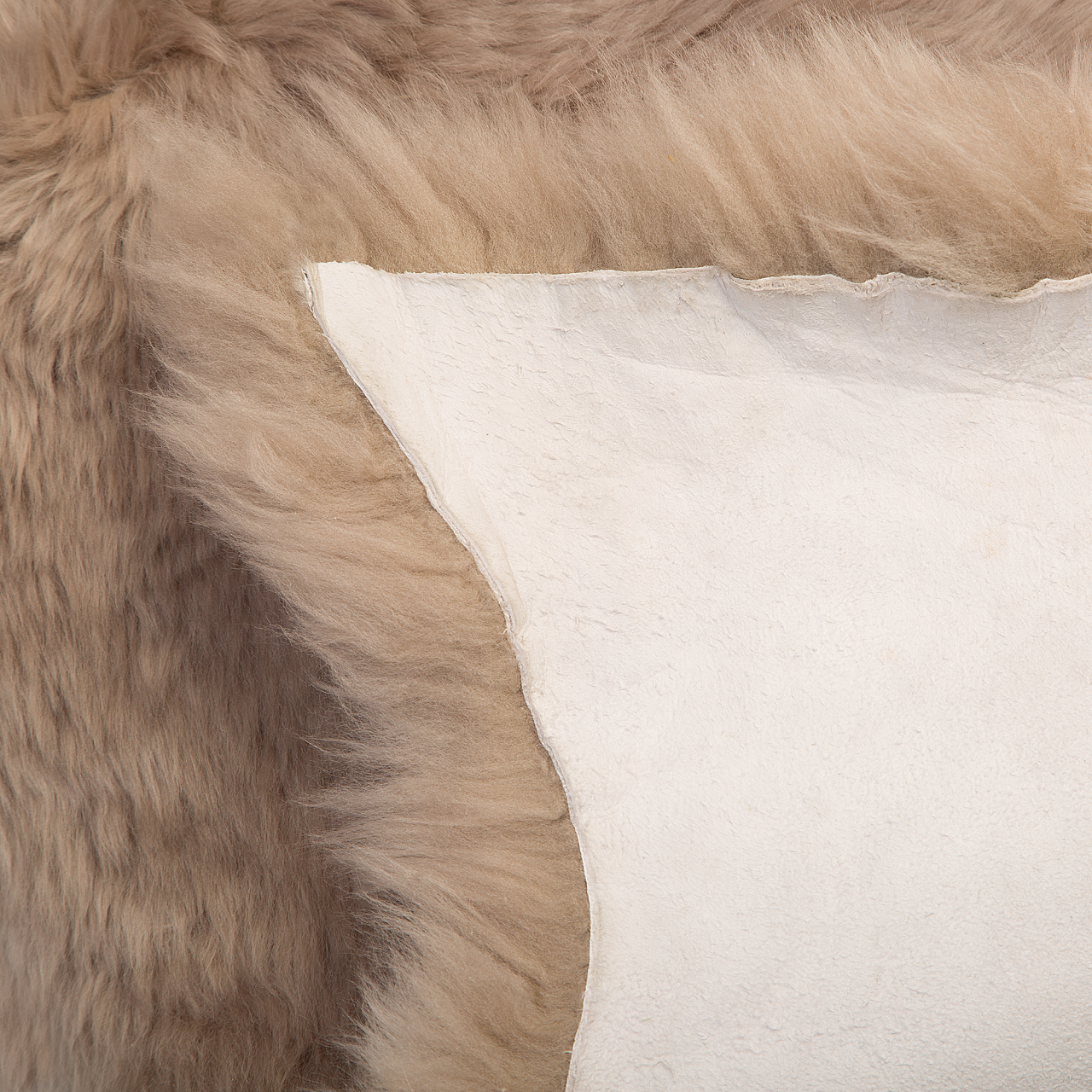 Sheepskin rug ULURU Brown 65 x 110 cm [5]