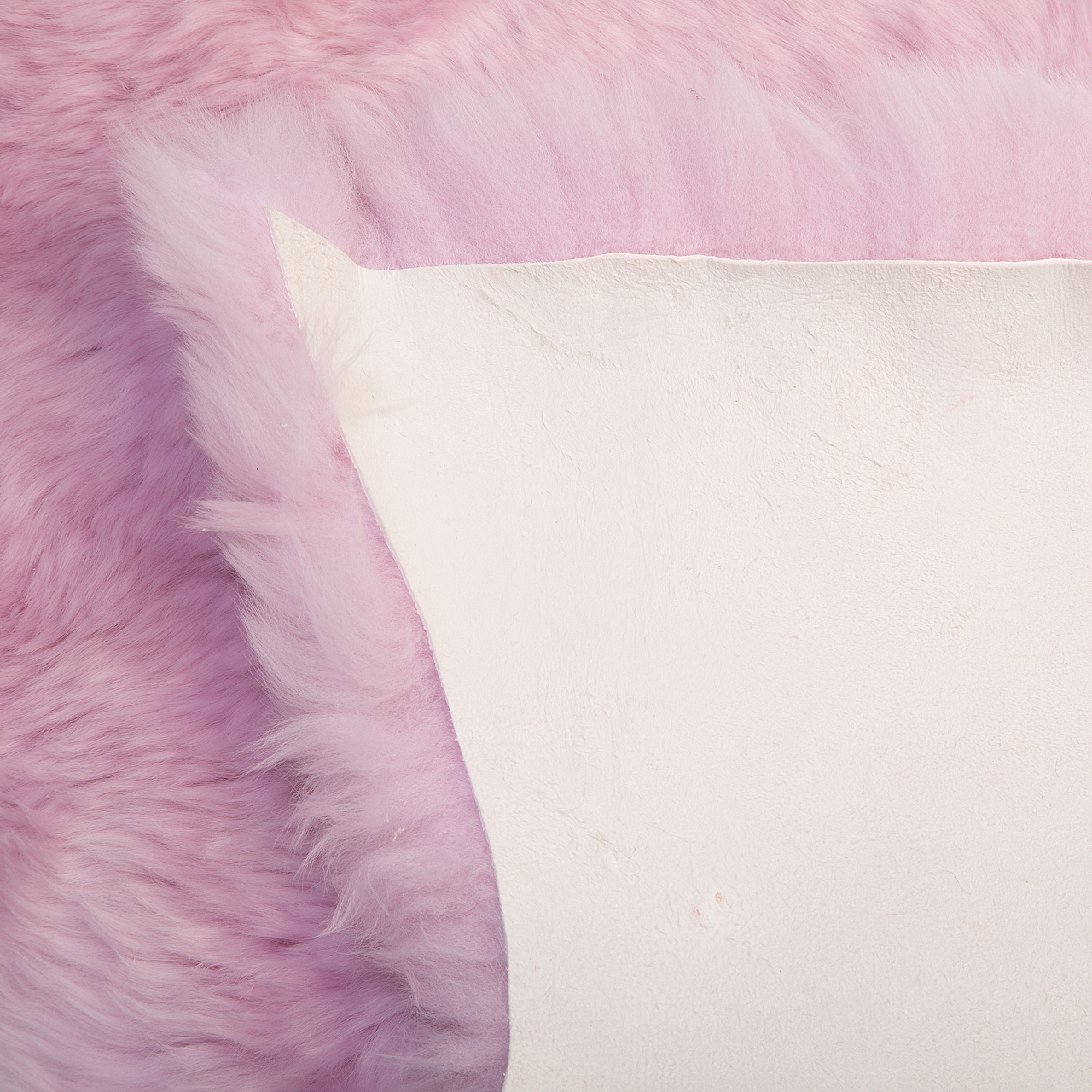 Sheepskin rug ULURU Pink 65 x 110 cm [5]