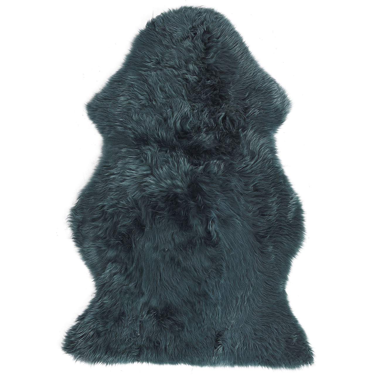 Sheepskin rug ULURU Dark green 65 x 110 cm [2]