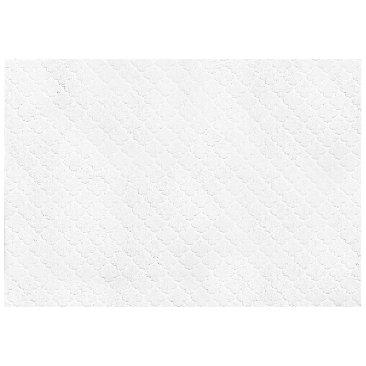 Covor din blană sintetică GHARO Alb 160 x 230 cm [4]