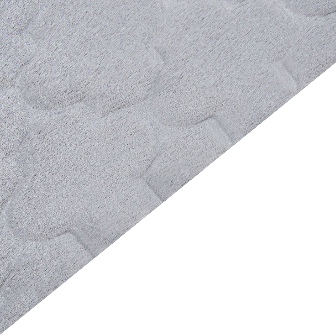 GHARO synthetic fur carpet Grey 160 x 230 cm [5]